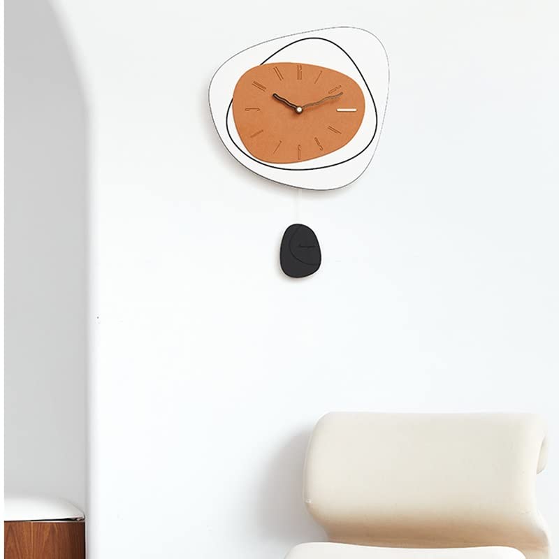 Genérico Reloj De Pared Sin Agujeros para Decoración del Hogar En Comedor Porche Y Dormitorio Reloj Pared Salon