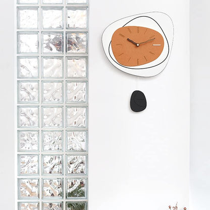 Genérico Reloj De Pared Sin Agujeros para Decoración del Hogar En Comedor Porche Y Dormitorio Reloj Pared Salon
